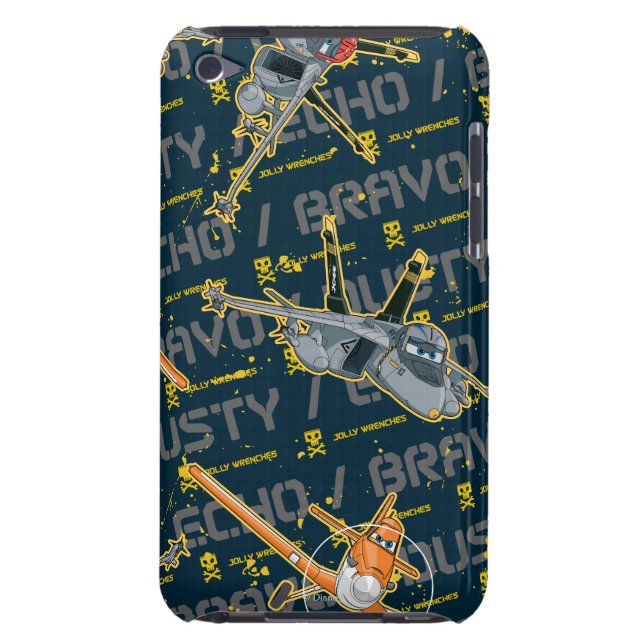 Jolly Warriors Pattern Barely There iPod Case (Back)