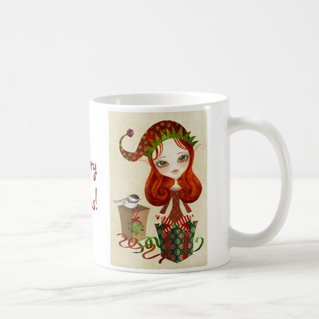 Jollybelle Christmas Elf Coffee Mug (Right)