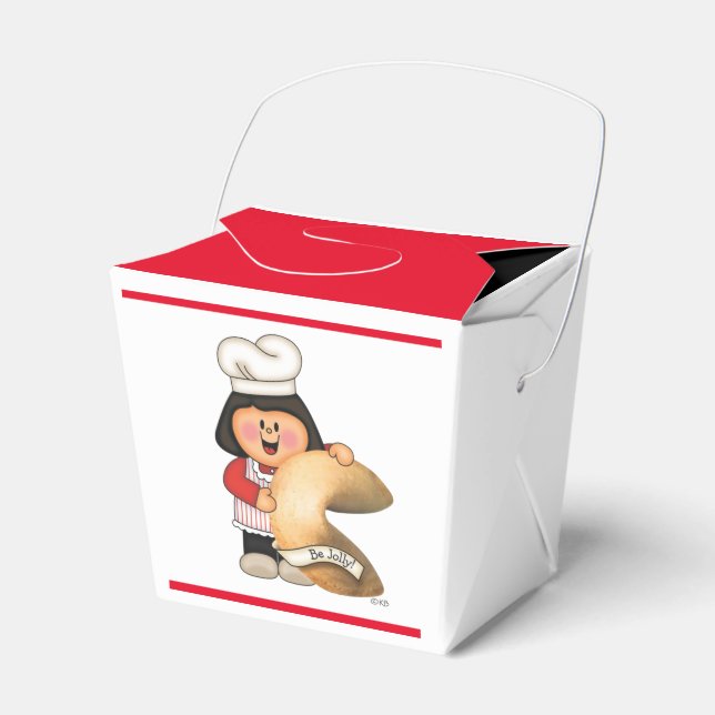 JollyKins A Jolly Fortune Cookie Favor Box (Front Side)
