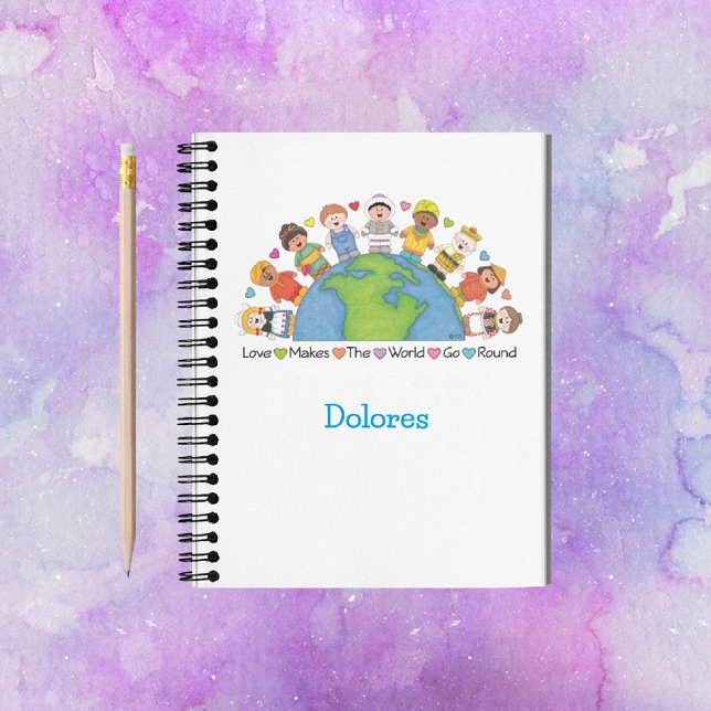 JollyKins Love Makes The World Go Round Notebook (Creator Uploaded)