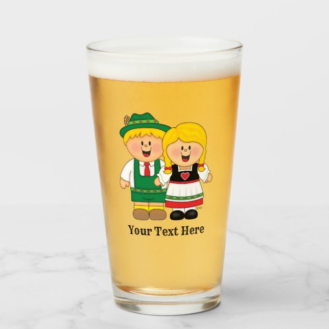 JollyKins Octoberfest Glass (Front Filled)