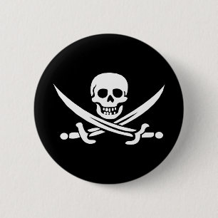 JollyRoger 2 Inch Round Button