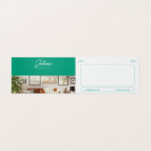 JOLOOS  FOLDED BUSINESS CARD