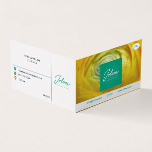 JOLOOS  FOLDED BUSINESS CARD