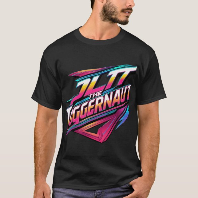 Jolt le Juggernaut : T-shirt de puissance audacieu (Devant)