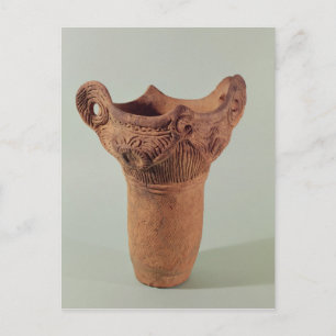 Jomon vase from the Kanto province Postcard