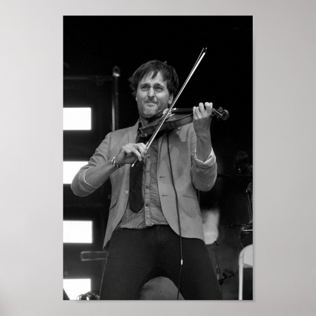 Jon Boden Performing Live With Bellowhead Poster (Front)