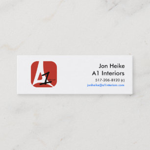 Jon Heike Mini Business Card