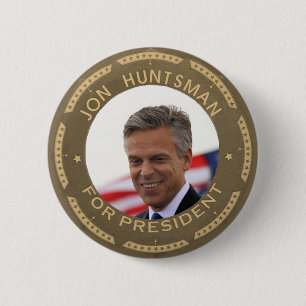 Jon Huntsman for President 2 Inch Round Button