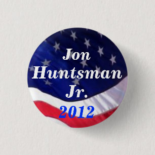 Jon Huntsman Jr 2012 button