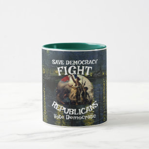 JON OSSOFF FEMA FBI FG DEMOCRATIC PARTY PRESIDENT MUG