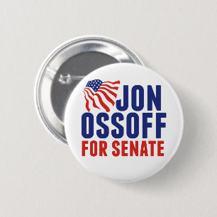Jon Ossoff for Senate 2026 Georgia Election 2 Inch Round Button