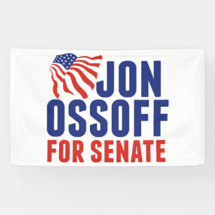 Jon Ossoff for Senate 2026 Georgia Election Banner