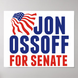 Jon Ossoff for Senate 2026 Georgia Election Poster