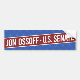 Jon Ossoff U.S. Senate Bumper Sticker