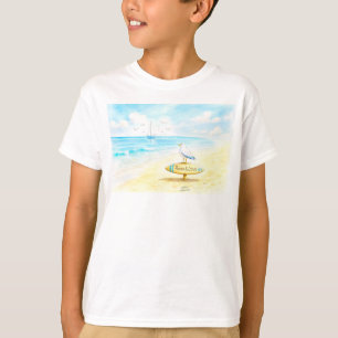 Jon Seagull - Peace & Love T-Shirt