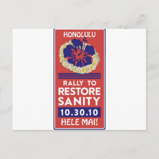 Jon Stewart Lei Postcard