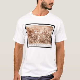 Jonah and the Whale, illustration from a Bible, en T-Shirt