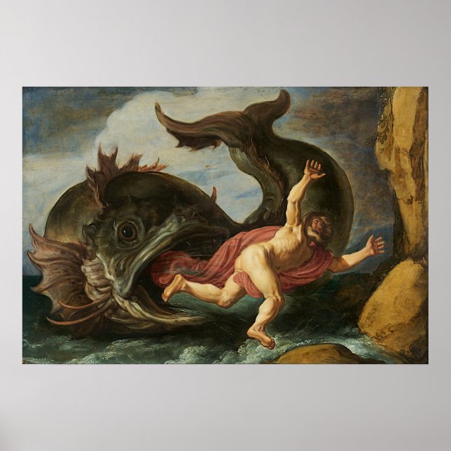 "Jonah and the Whale" poster (Front)