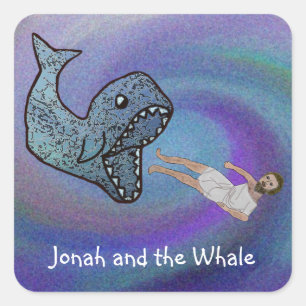 Jonah and the Whale Stickers