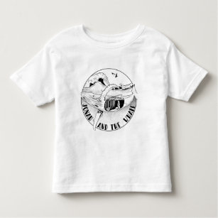 Jonah and the whale toddler t-shirt