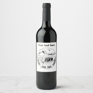 Jonah and the whale wine label