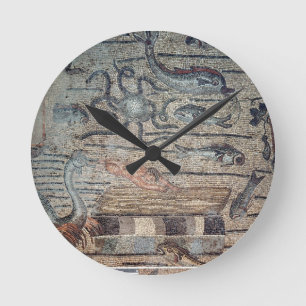 Jonah being Spat Out by the Whale, detail from a d Round Clock