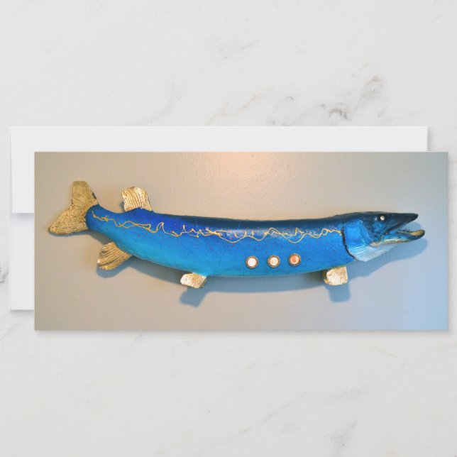 Jonah's fish flat card (Front)