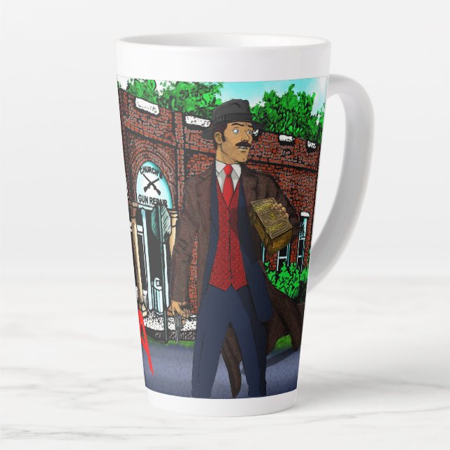 Jonas C. Bucker in Bennington Mug (Right Angle)