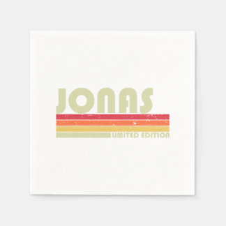JONAS Gift Name Personalized Funny Retro Vintage B Napkin