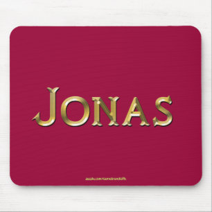 JONAS Name-Branded Personalised Gift Mousepad