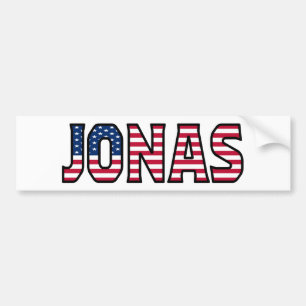 Jonas Name Vorname USA Aufkleber Sticker Auto