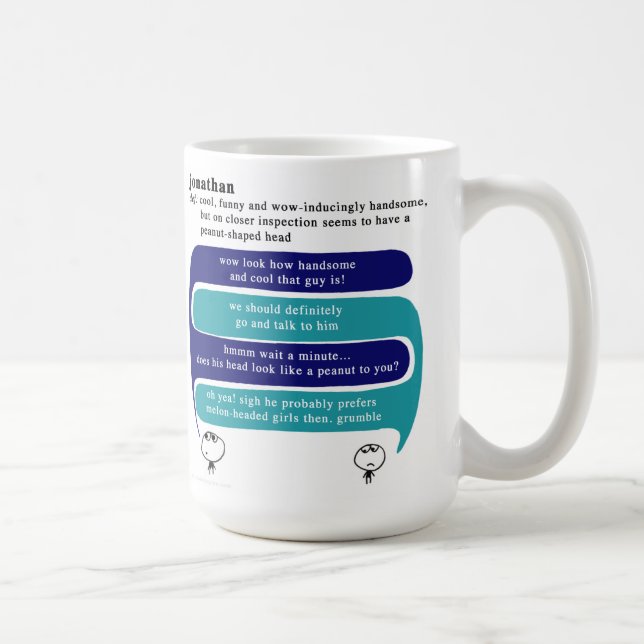 jonathan coffee mug (Right)