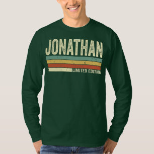 Jonathan Gift Name Personalized Funny Retro T-Shirt