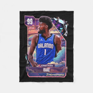 Jonathan Isaac 99 Dark Card Hd Fleece Blanket