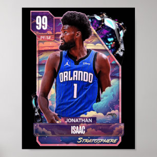Jonathan Isaac 99 Dark Card Hd  Poster