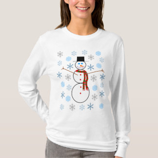 Jonathan P. Snowman - long T-shirt de la douille