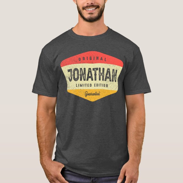 Jonathan Personalized Name - Jonathan T-Shirt (Front)
