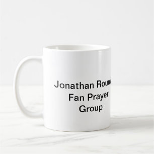 Jonathan Roumie Fan Prayer Group Coffee Mug