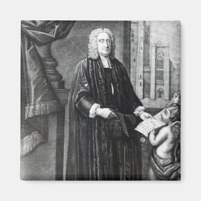 Jonathan Swift, engraved by Andrew Miller, 1743 Magnet (Front)