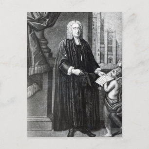 Jonathan Swift, engraved by Andrew Miller, 1743 Postcard