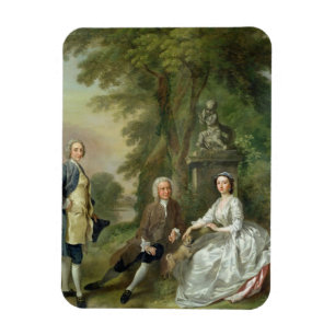Jonathan Tyers (d.1767) and his Daughter, Elizabet Magnet