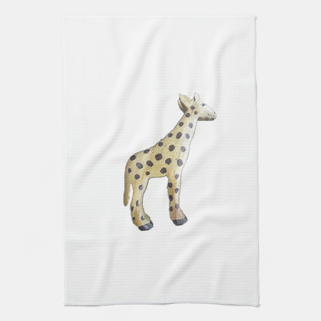 Jonathon Giraffe Kitchen Towel (Vertical)