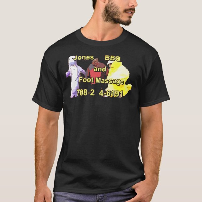 Jones BBQ And Foot Massage Classic T-Shirt (Front)
