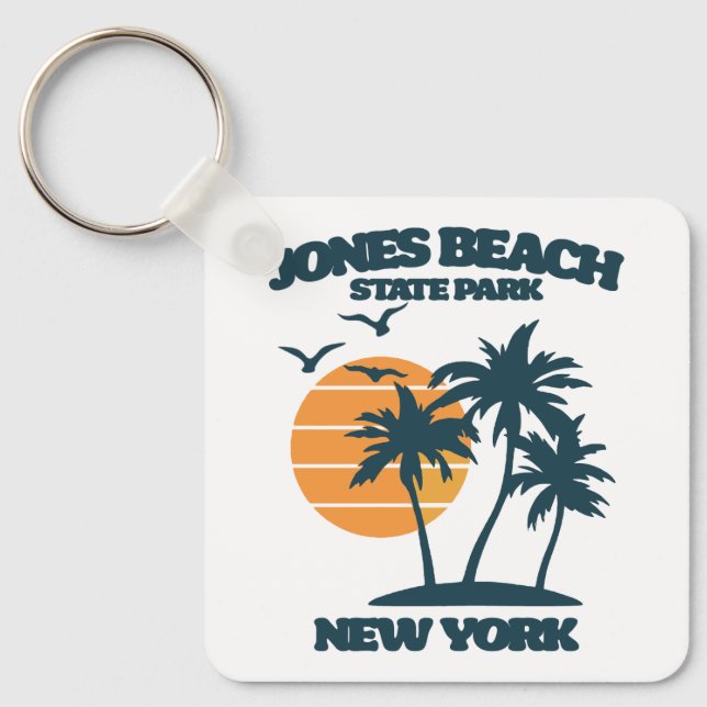 Jones Beach Long Island New York Keychain (Front)