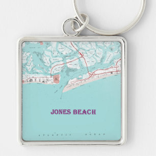 Jones Beach New York Keychain