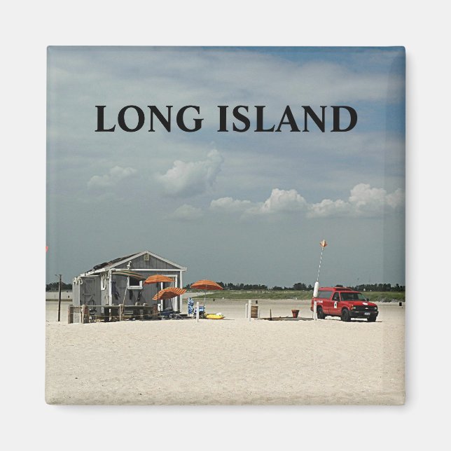 Jones Beach Umbrella Stand Magnet (Front)
