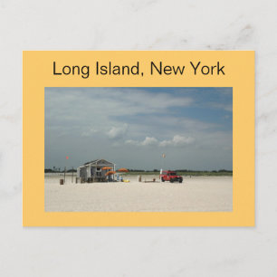 Jones Beach Umbrella Stand Postcard