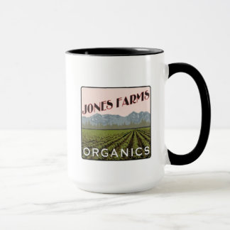 Jones Farms Organique Café Mug