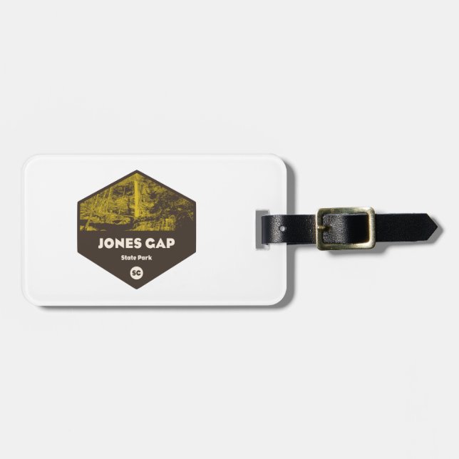 Jones Gap State Park South Carolina Luggage Tag (Front Horizontal)